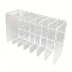 Organisateur de maquillage transparent Gain De Place