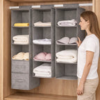 Sac de rangement suspendu pour armoire Gain De Place